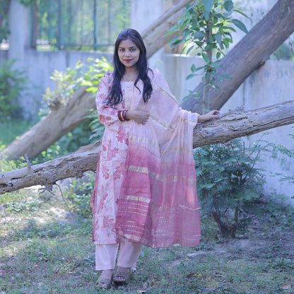 Pahnawaa Blush Maple Elegance Suit Set