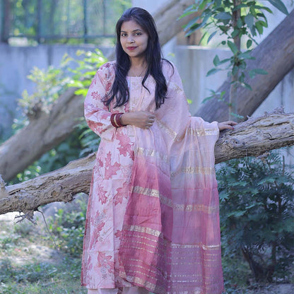 Pahnawaa Blush Maple Elegance Suit Set